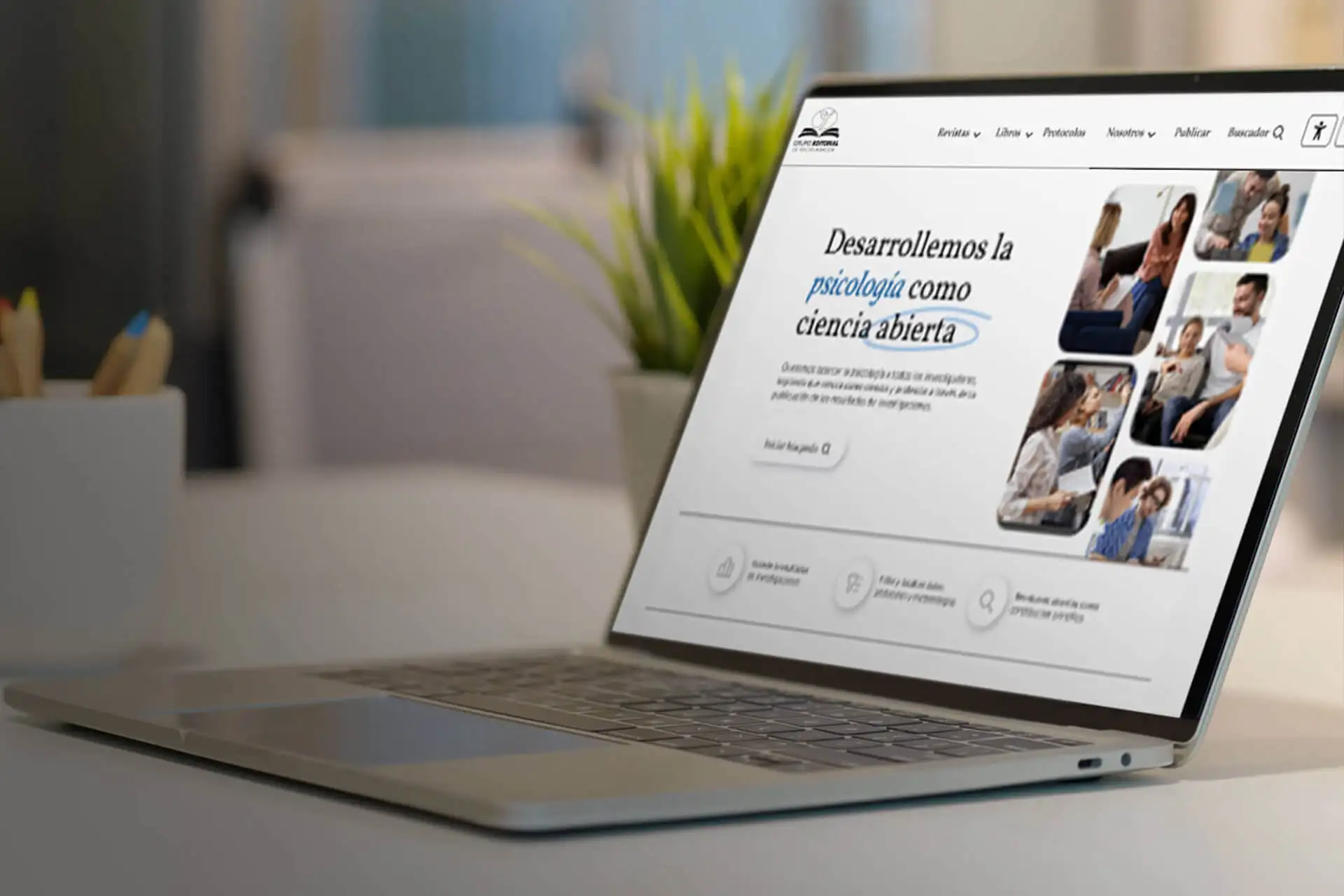 Grupo Editorial Psicofundación: UX & UI